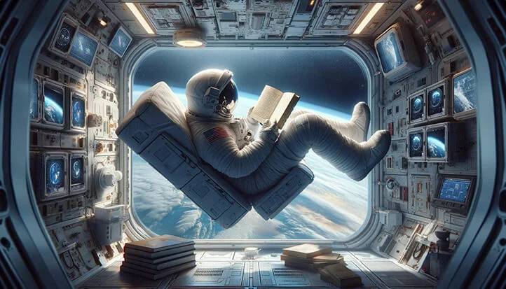 библиотерапия в космосе