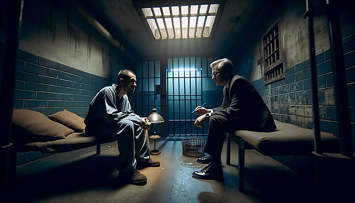 юридическая психология в тюремной камере
